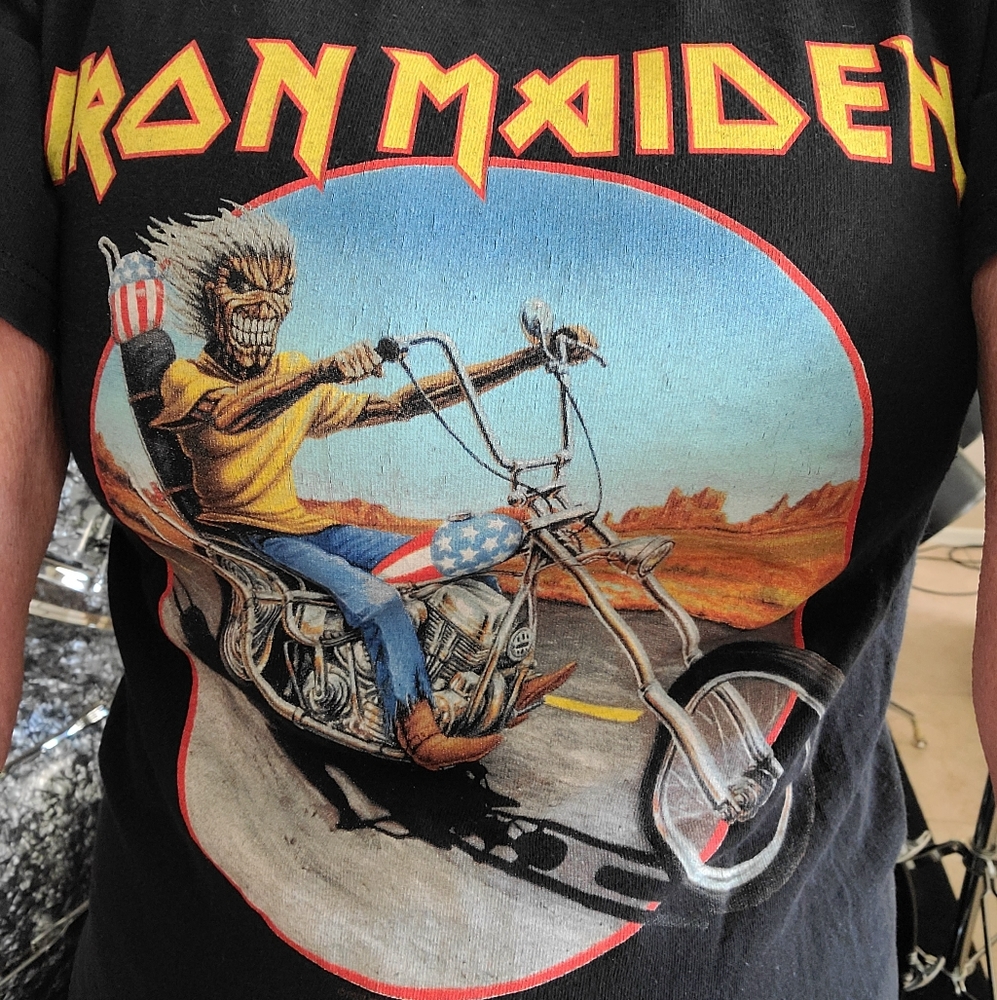Iron Maiden Vintage 2008 World Tour Concert Shirt